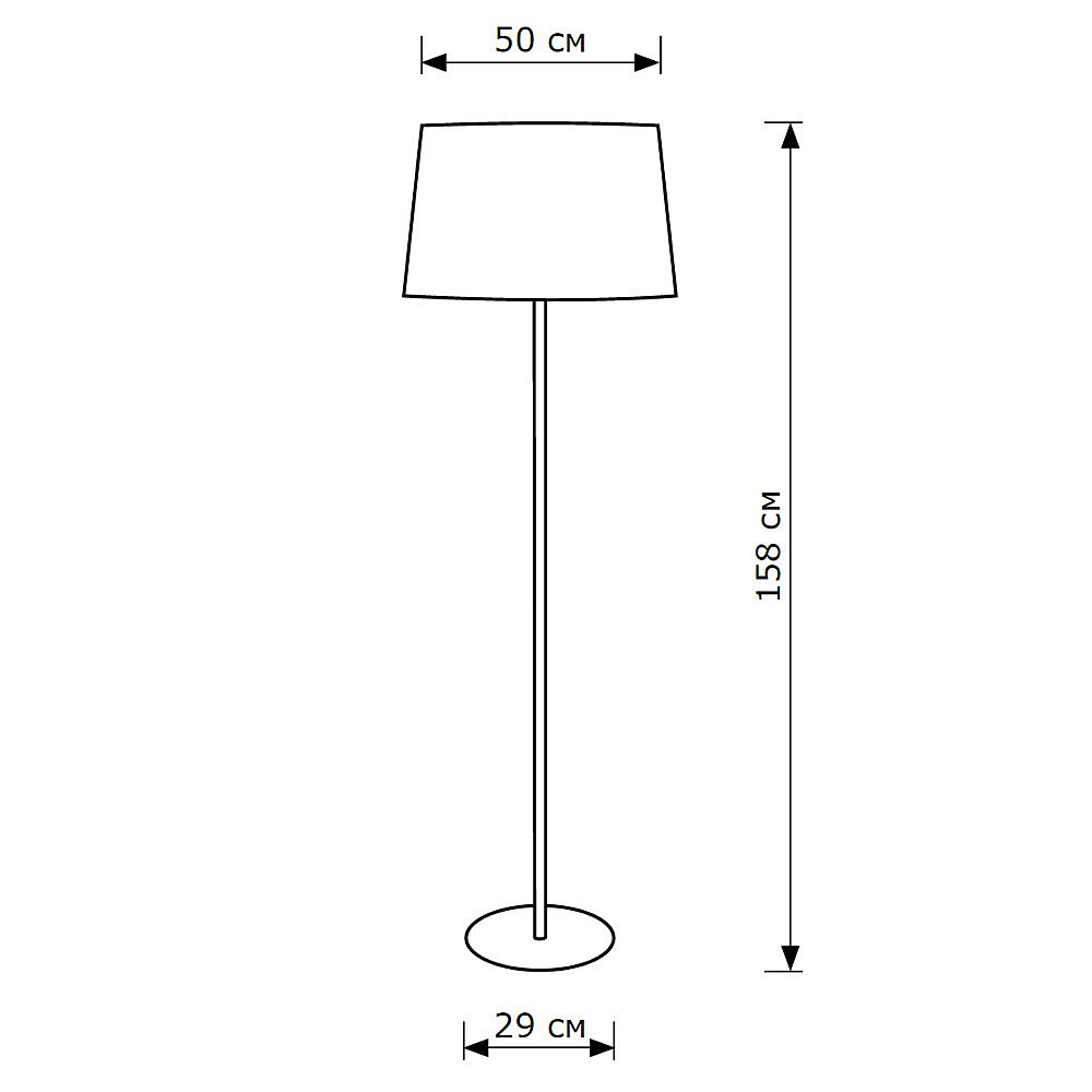 LH012023 Торшер LightHall Bella LH012023