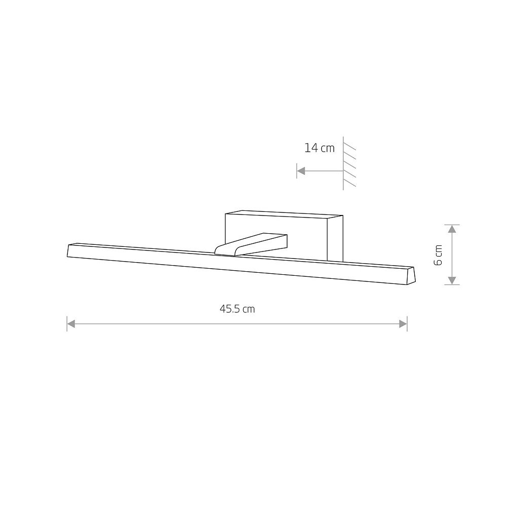 Подсветка зеркал и полок Nowodvorski Van Gogh Led 10286