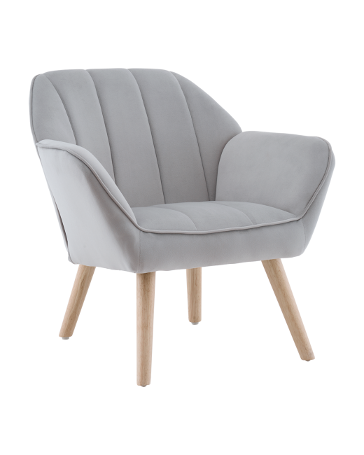 Кресло Stool Group Руди QH-2802K HLR-14 light grey