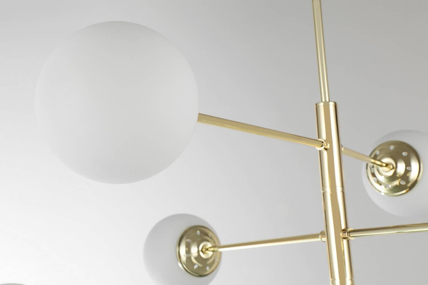 Люстра на штанге Lumina Deco Fino TP 2007-6 GD