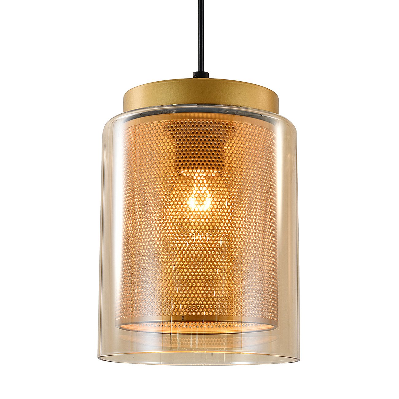 Светильник подвесной Indigo Alleanza V000506 10023/1P Gold