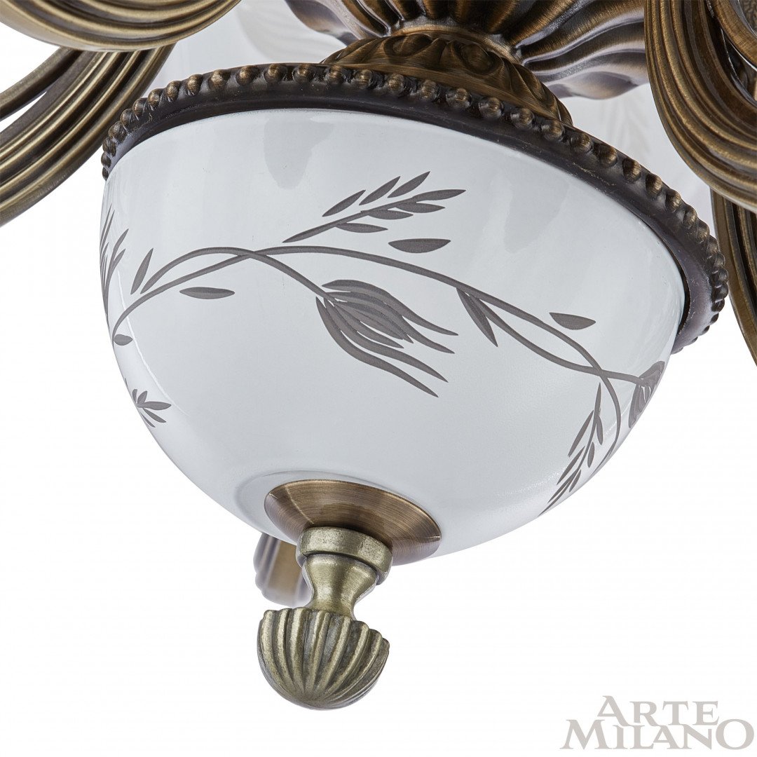 Подвесная люстра Arte Milano Am343659 343659/8 AB