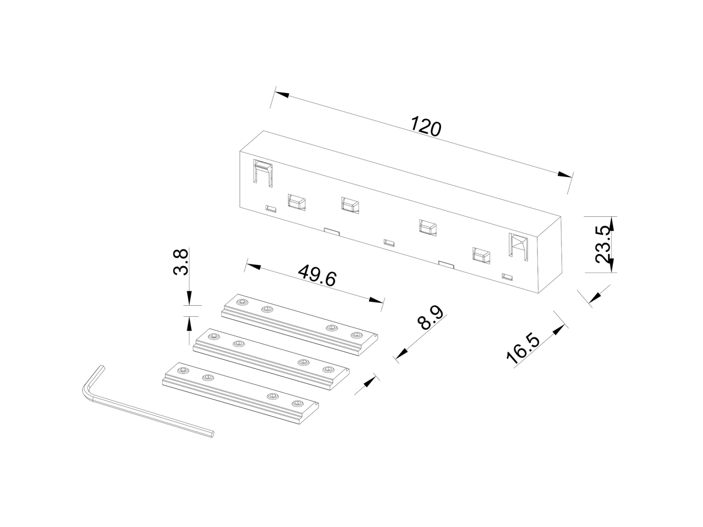 00-00013587 Коннектор SY-LINK SWG LUMKER 00-00013587