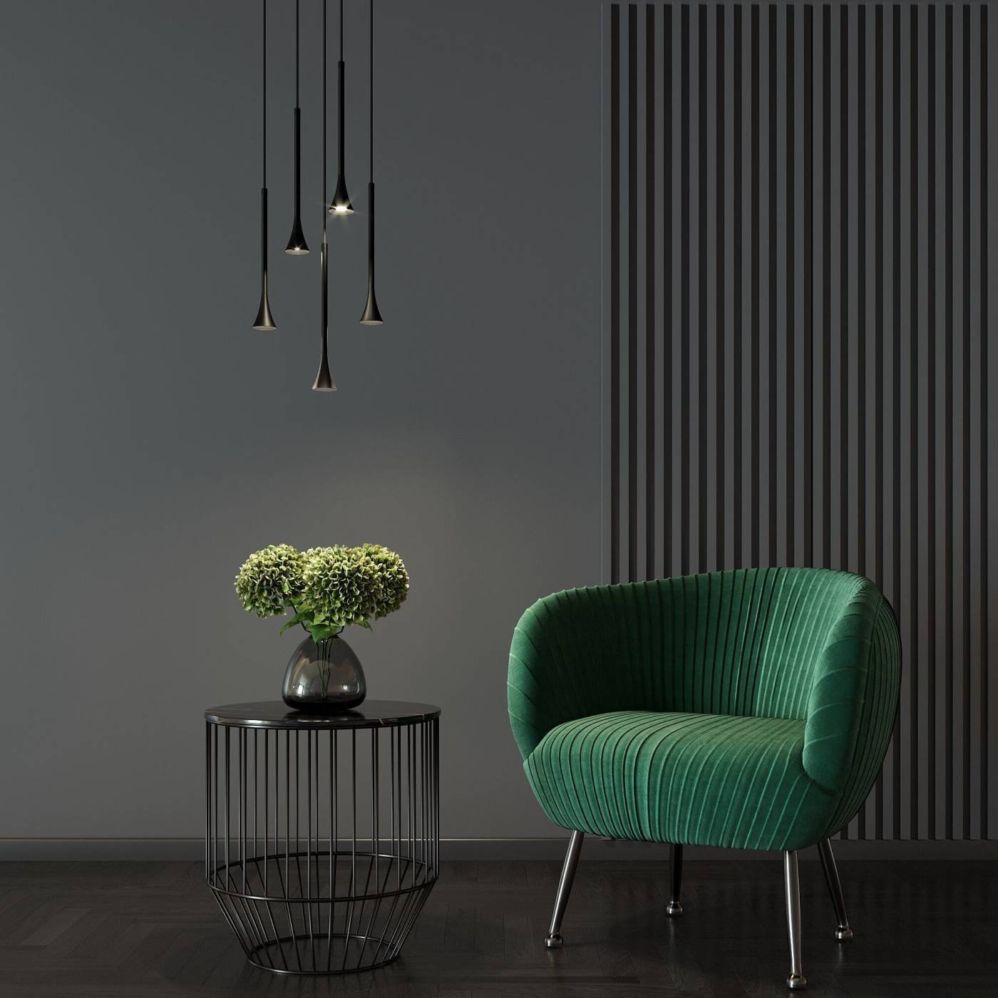 Светильник подвесной Elektrostandard Hall 50314 LED 5W 4000K черный