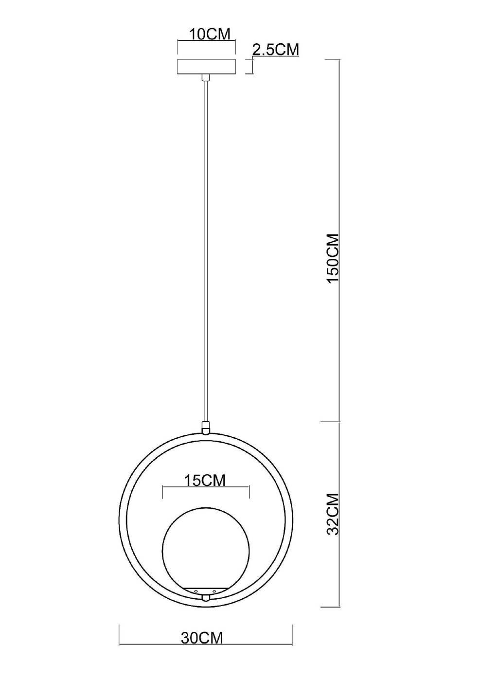 Светильник подвесной Arte Lamp Matisse A7741SP-1BK