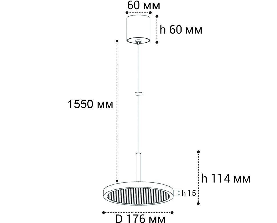 Светильник подвесной Italline IT08 IT08-8022 white 3000K