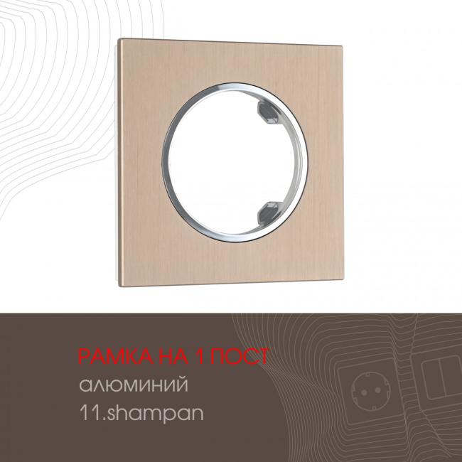 502.11-1.shampan Рамка Arte Milano Am-502.11 502.11-1.shampan