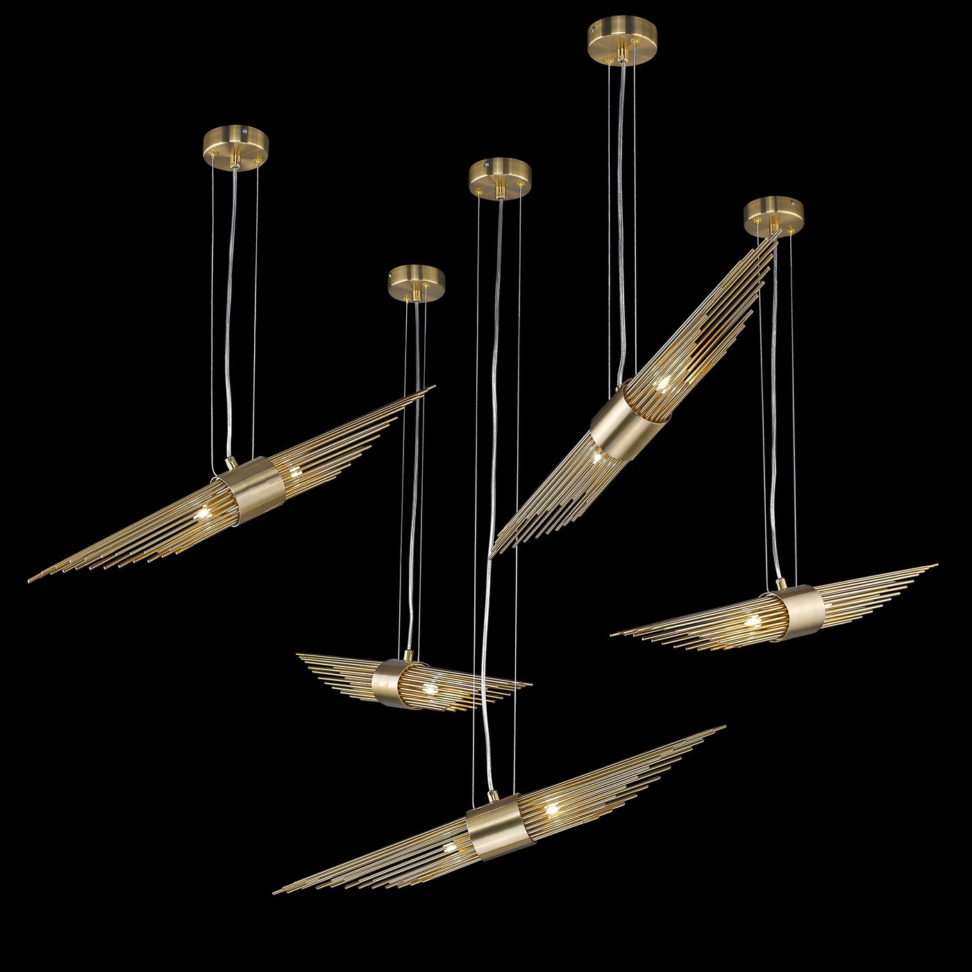 P68069-2 chrome Светильник подвесной Delight Collection Sfinks P68069-2 chrome