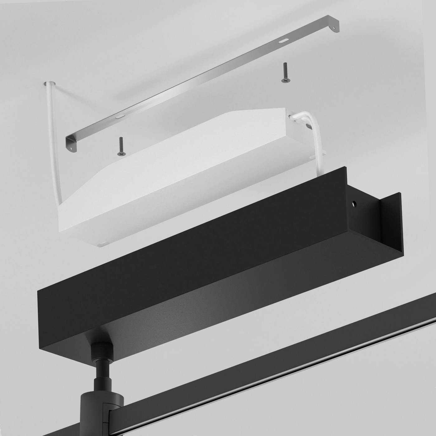 Монтажный элемент Esthetic Magnetic Elektrostandard Esthetic Magnetic Декоративная стойка с вводом питания (с местом под трансформатор) h124mm SMALL 85140/00