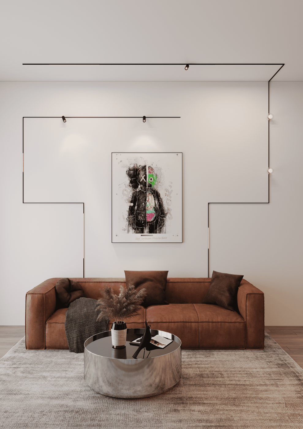 Шинопровод Crystal Lux Ux5 CLT 0.116 01 L2000 BL