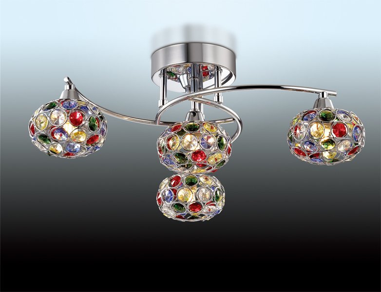 2598/4C Потолочная люстра Odeon Light Crea Color 2598/4C