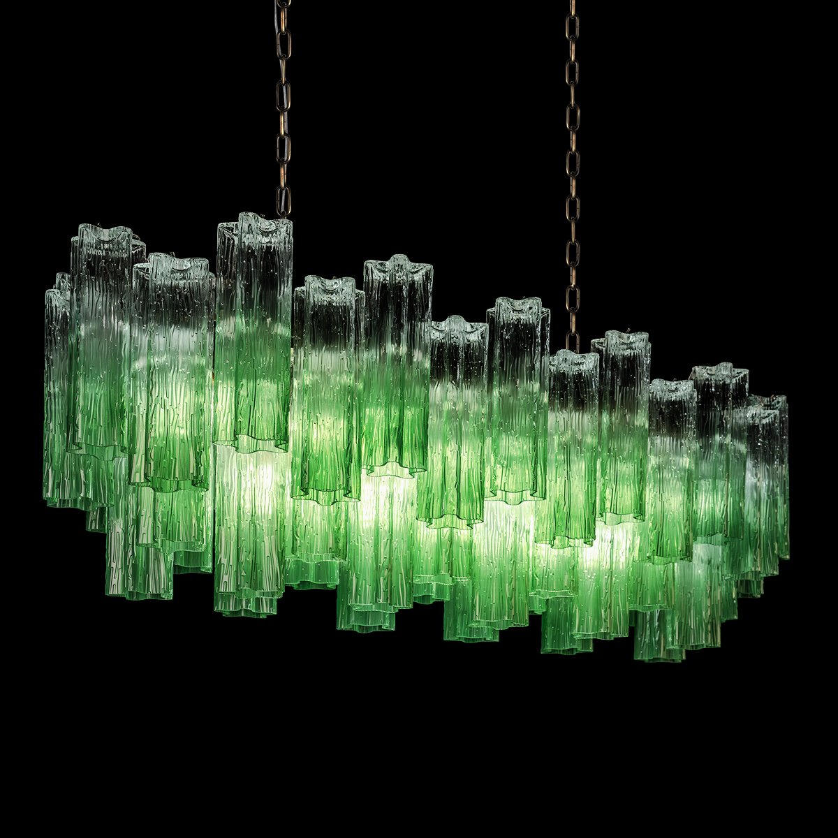 10580/1000R Clear green 10580/1000R Clear green Подвесной светильник LOFT IT Murano