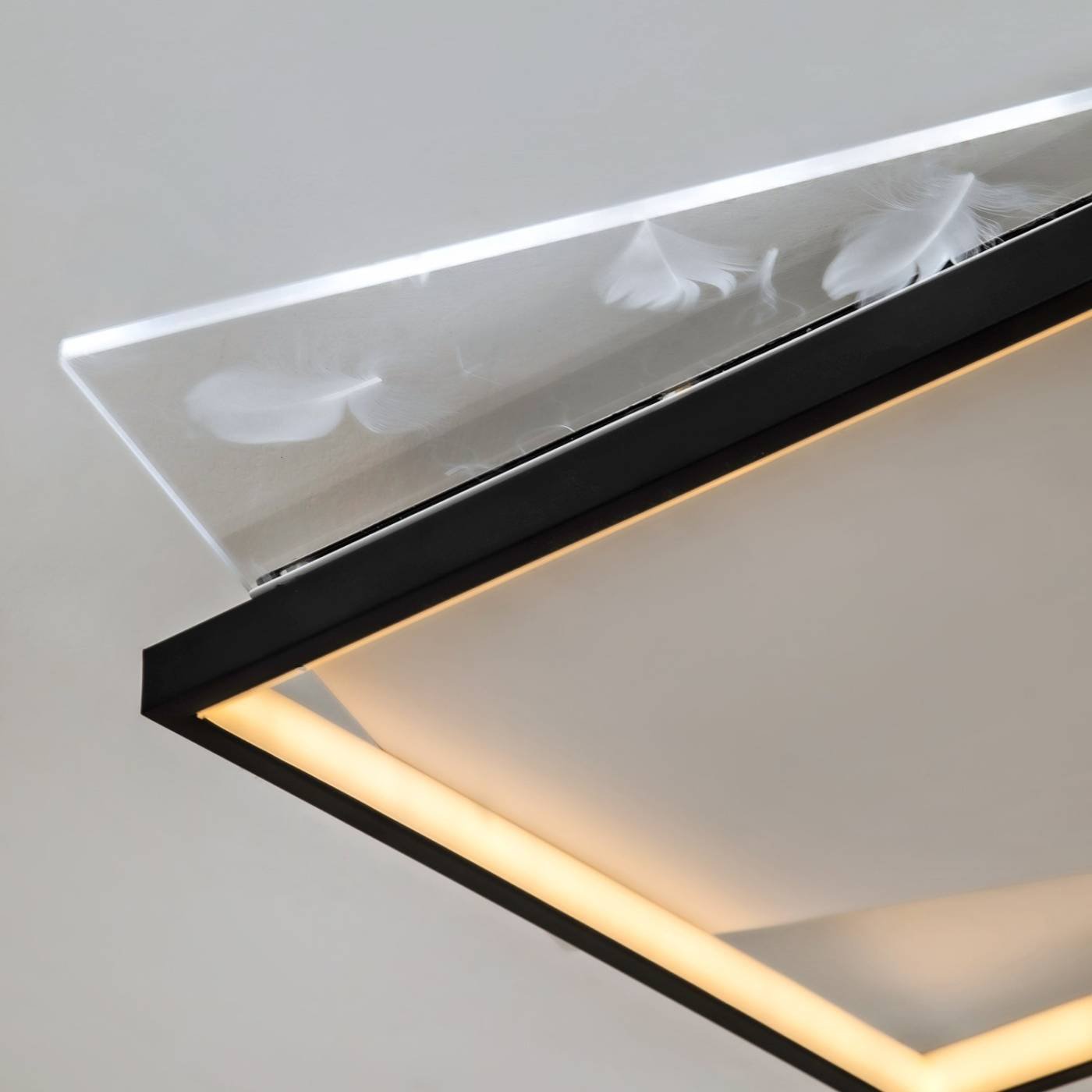 L1042-500 BK Потолочная люстра L LED4U L1042-500 BK