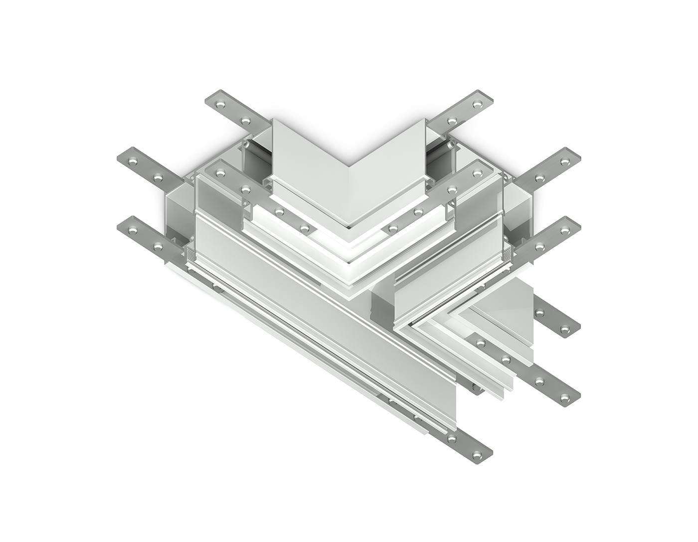 Коннектор для шинопровода Ambrella Magnetic 220V GL1047