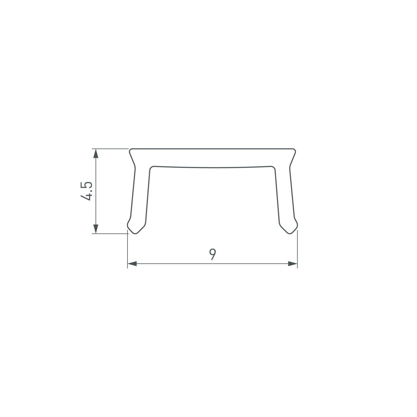 Экран для профиля Arlight 043606
