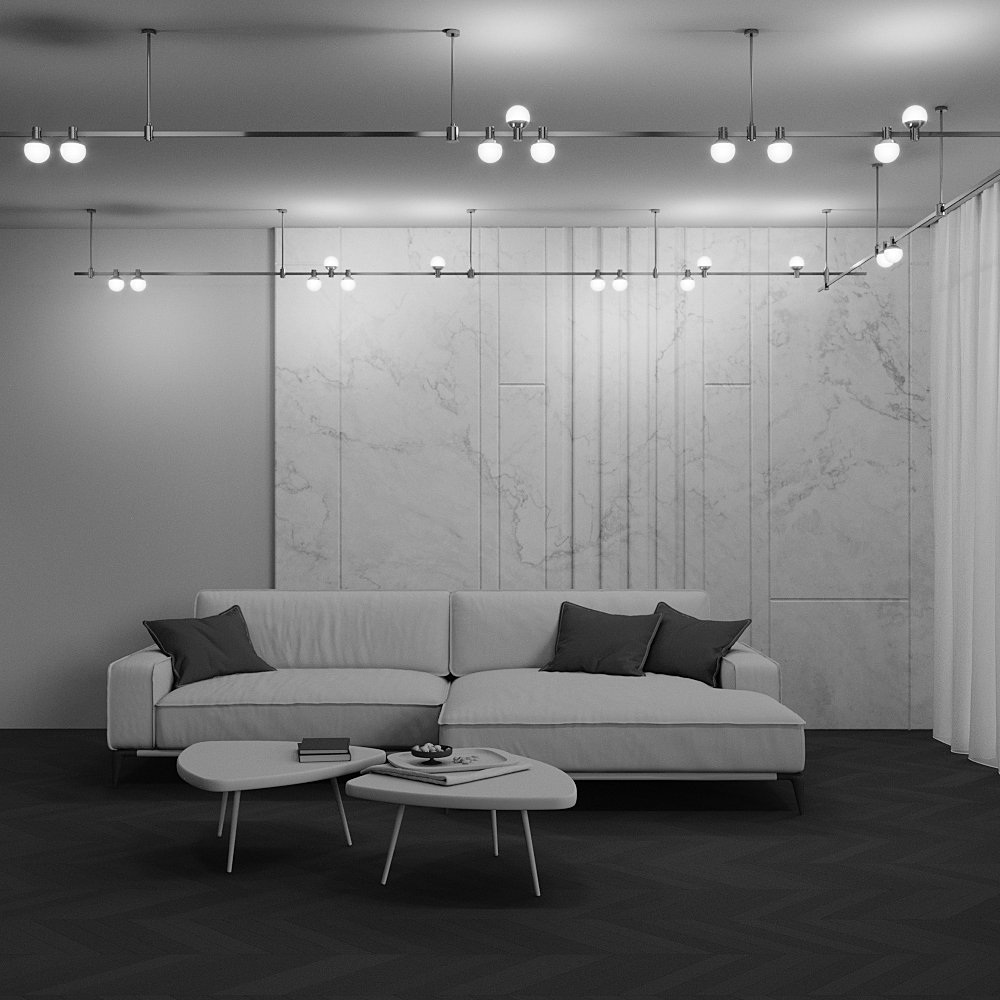 TR149-1-5W3K-BS Трековый светильник Maytoni Luna TR149-1-5W3K-BS