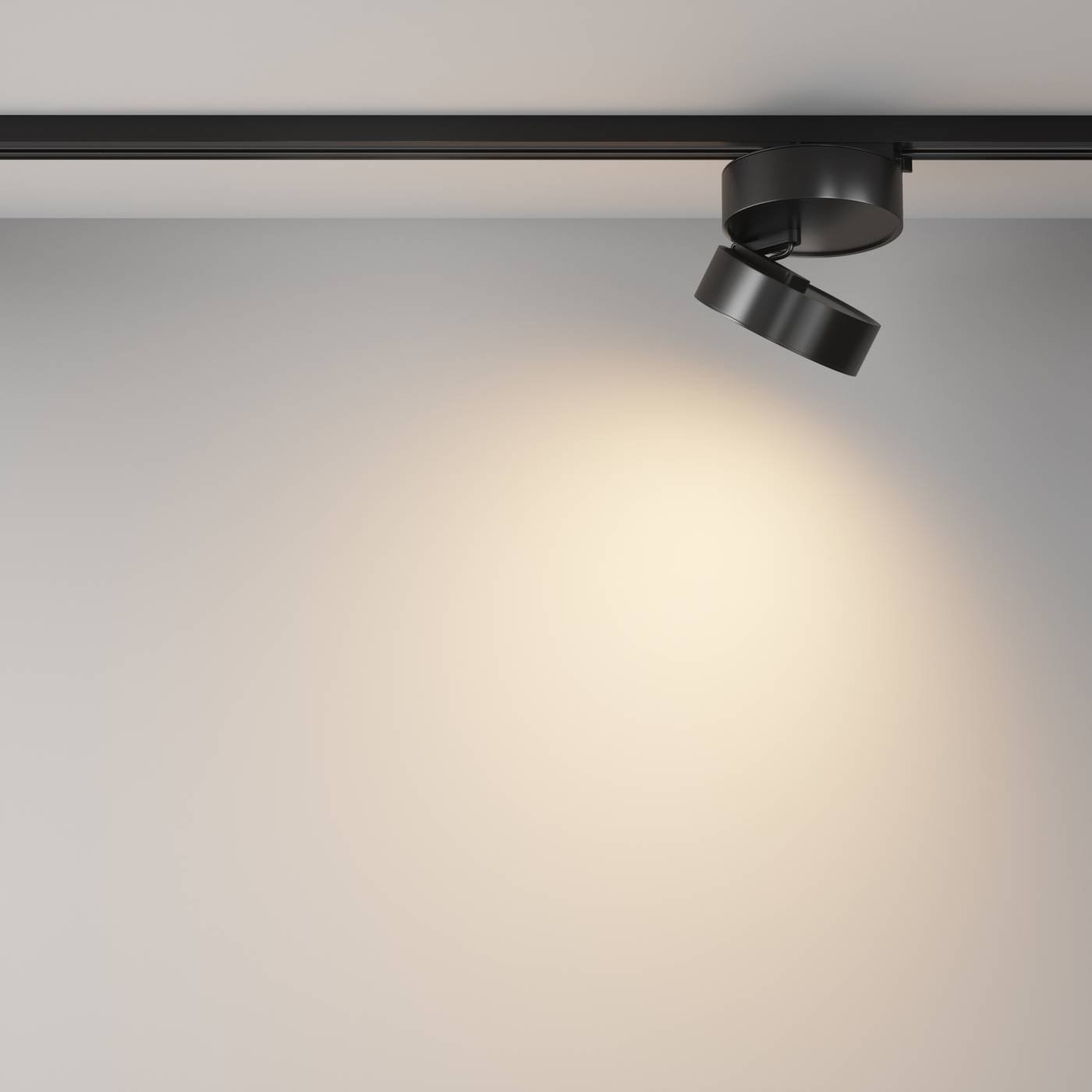 Трековый светильник Maytoni ONDA Unity TR007-1-18W3K-B