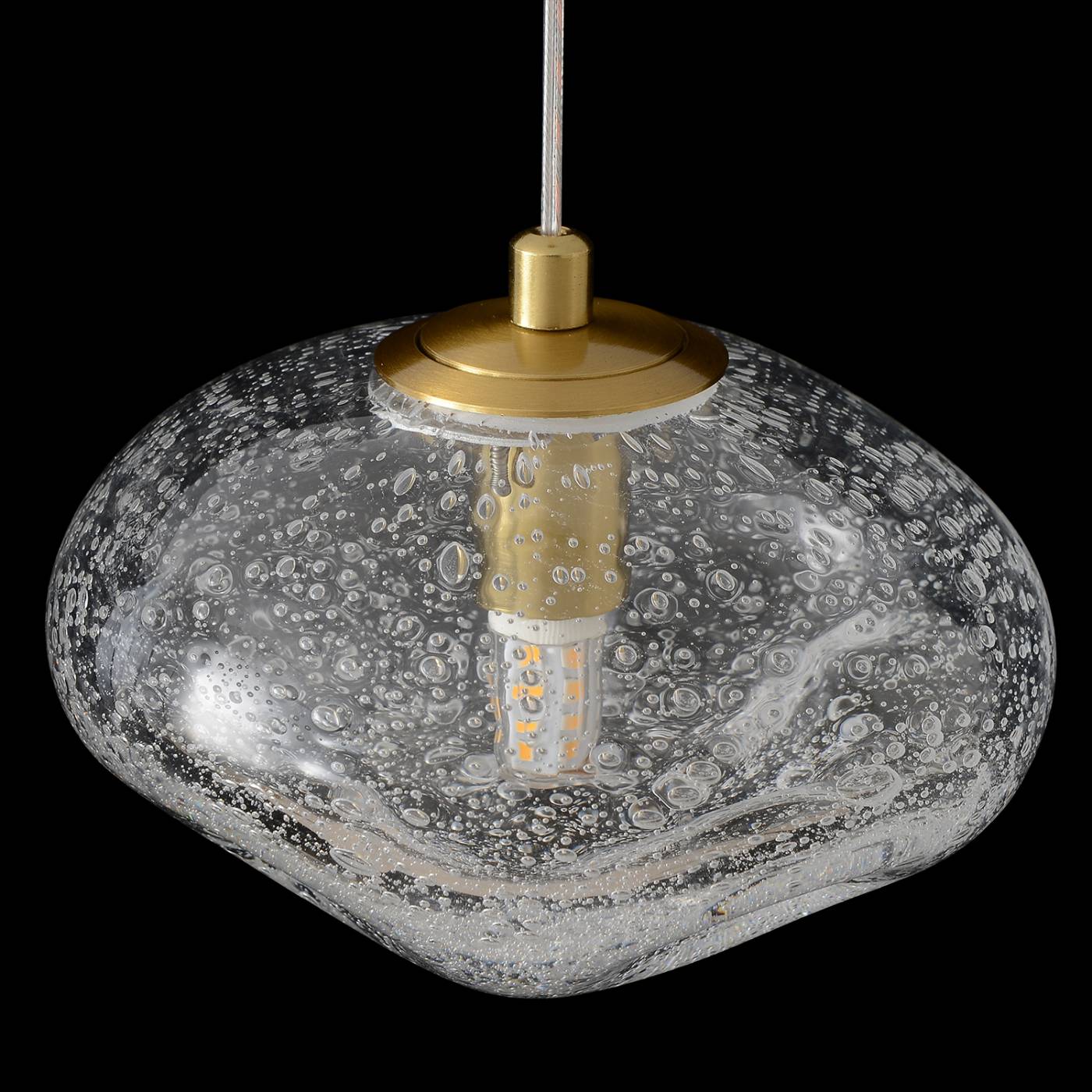 FORMLESS SP1 TRANSPARENT Светильник подвесной Crystal Lux Formless FORMLESS SP1 TRANSPARENT