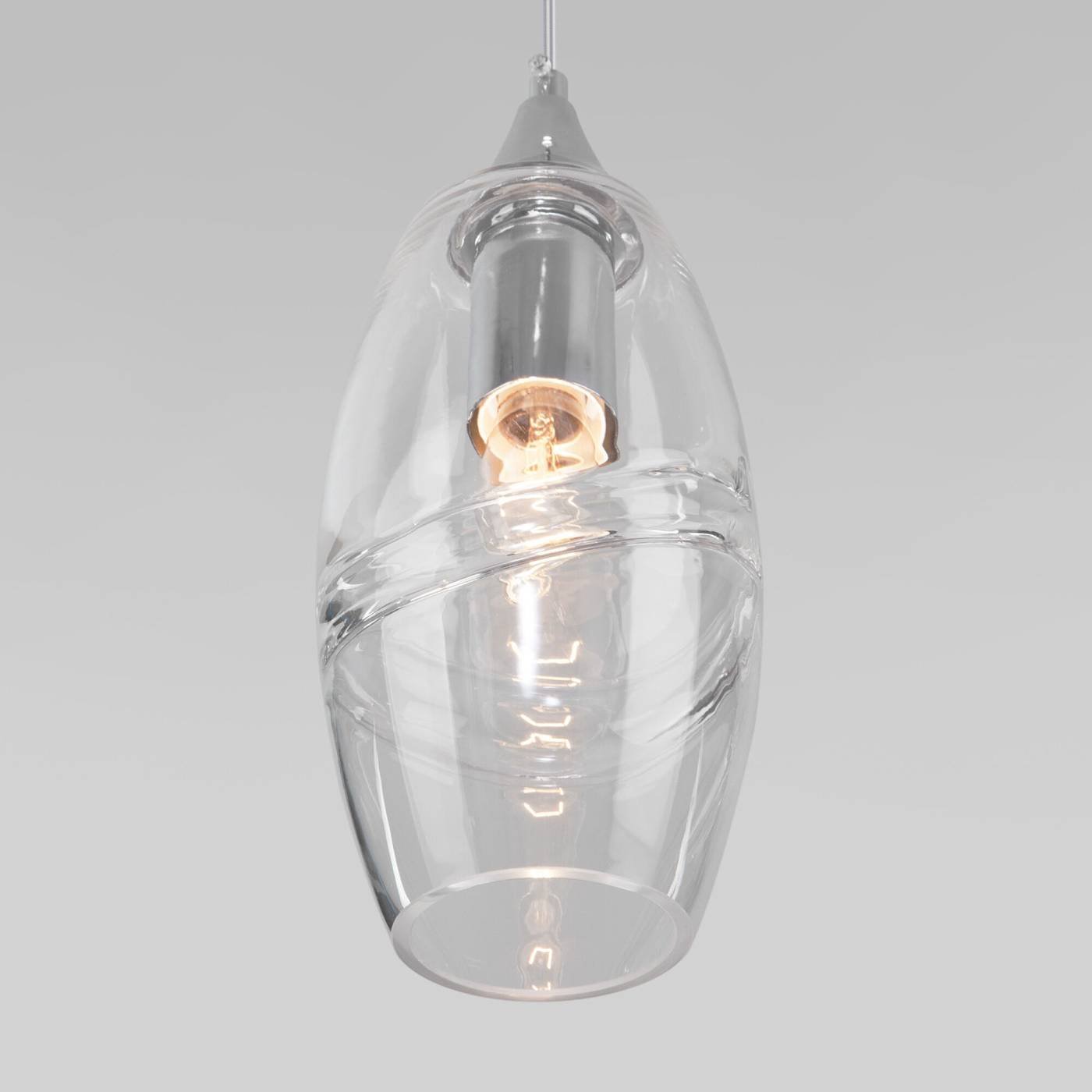 Светильник подвесной Eurosvet Lotus 50222/1 прозрачный