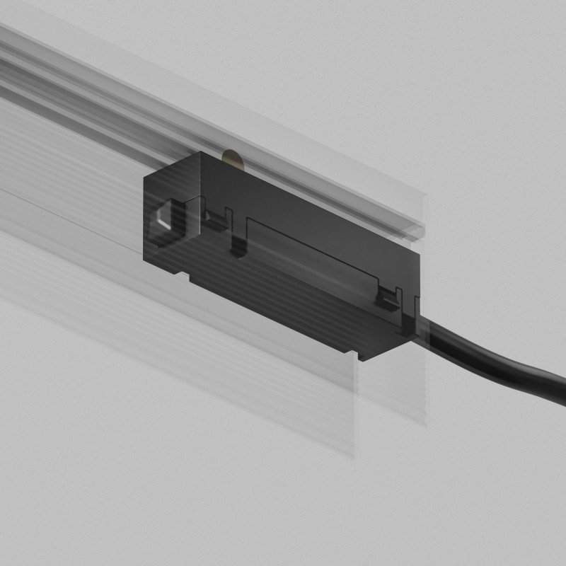 TR2421-BK Ввод питания SMART SLIM BASE | СМАРТ СЛИМ БЕЙС Denkirs TR2421-BK