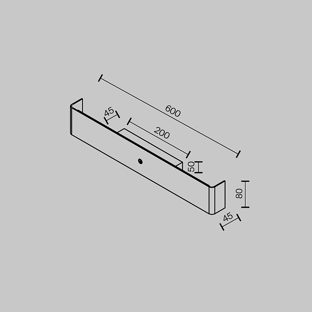 MOD492WL-L12BK Настенный светильник Maytoni Bracket MOD492WL-L12BK