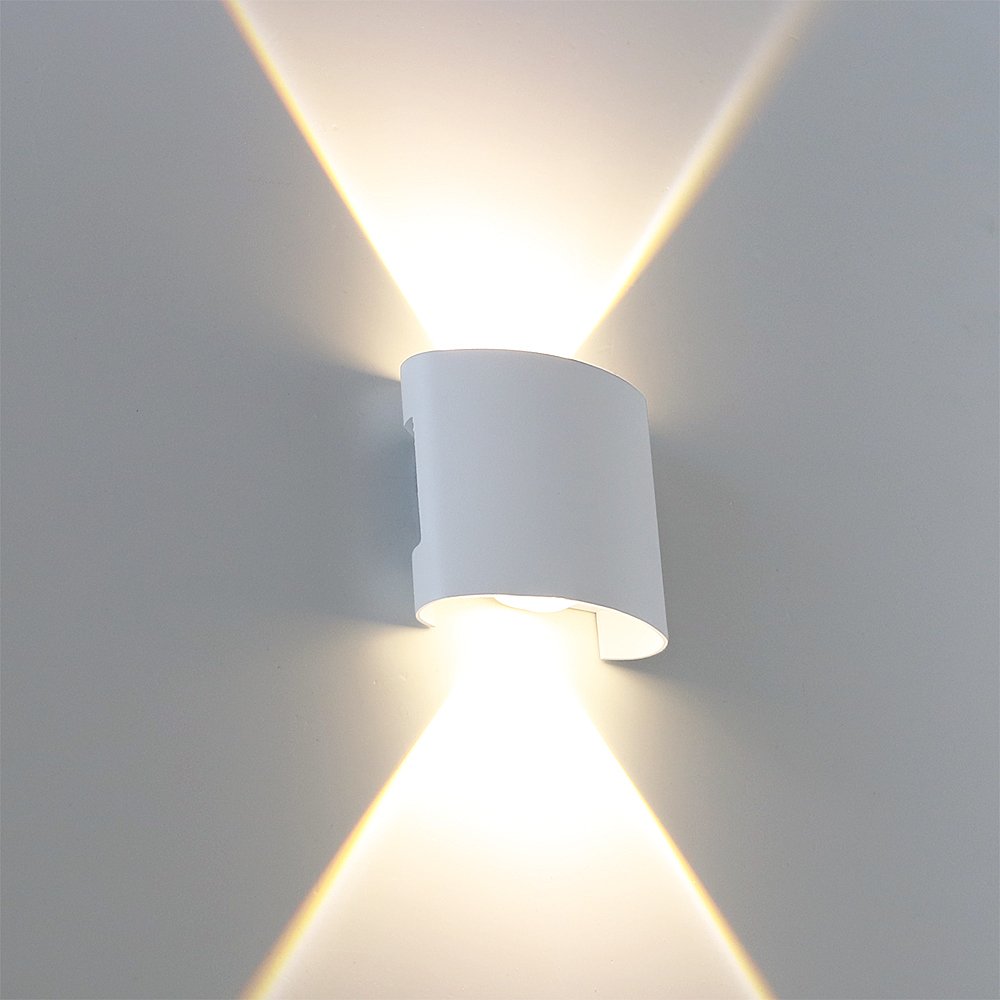 Уличный настенный светильник Arte Lamp Bosto A3122AL-2WH