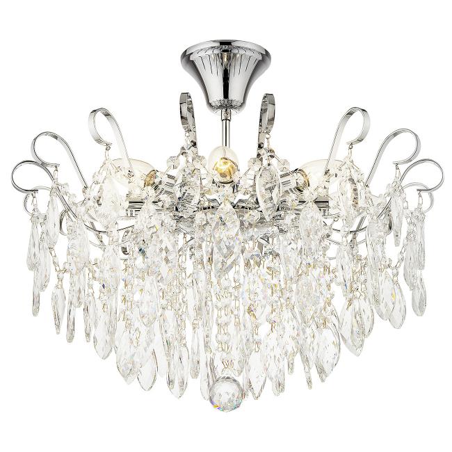 664/8P (Chrome) Потолочная люстра Escada Wisteria 664/8P (Chrome)