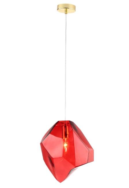 NUESTRO SP1 GOLD/RED Светильник подвесной Crystal Lux Nuestro NUESTRO SP1 GOLD/RED