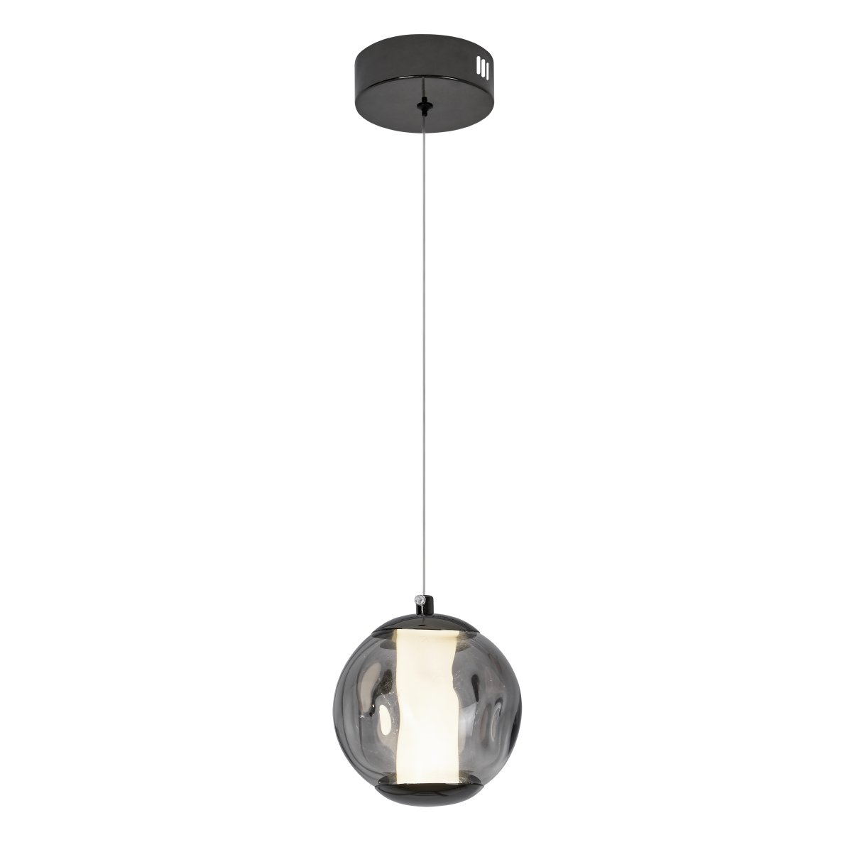 Светильник подвесной Delight Collection OD2437 OD2437-1 pearl black/smoke