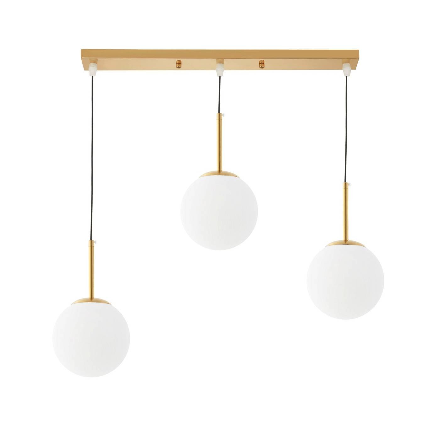 Светильник подвесной Lumina Deco Fredica LDP 6030-3-PR GD