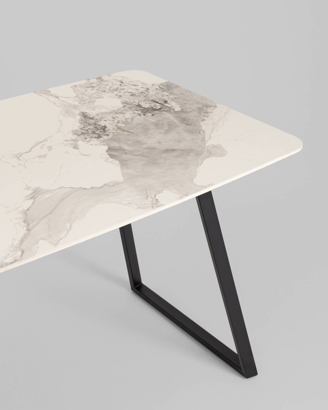 Кухонный стол Stool Group T-122 Chanel white top bl legs DUAL