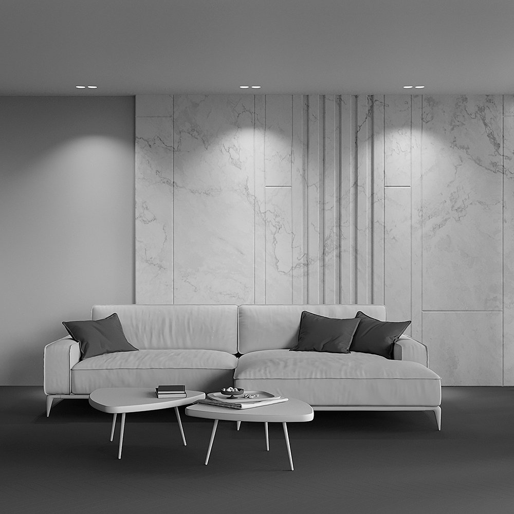 DL123-GU10-02-W Встраиваемый светильник Maytoni Gyps Modern DL123-GU10-02-W