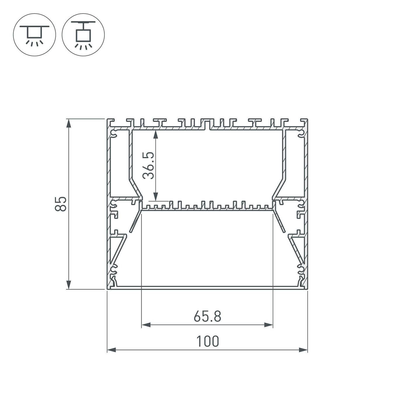Профиль Arlight 036366
