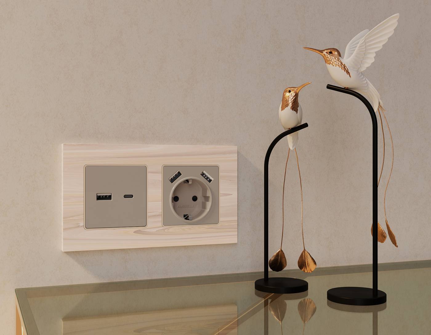 Накладка на механизм Ambrella Volt ALFA AP3690