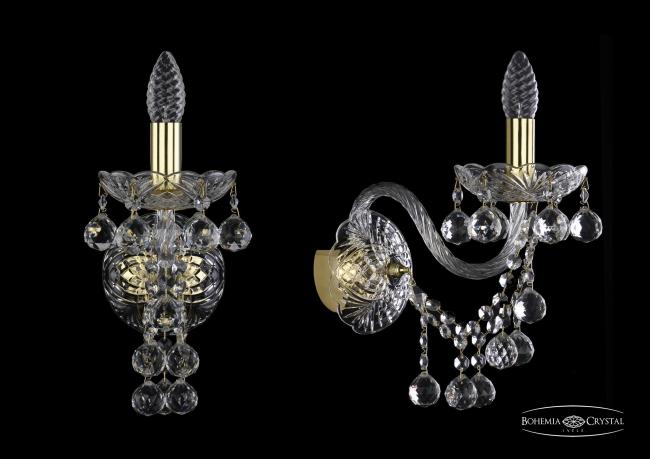 Настенное бра Bohemia 1409 1409B/1/195/XL/G