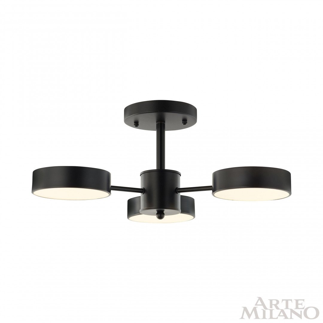 Потолочная люстра Arte Milano Ferrara 250906/3B Bk