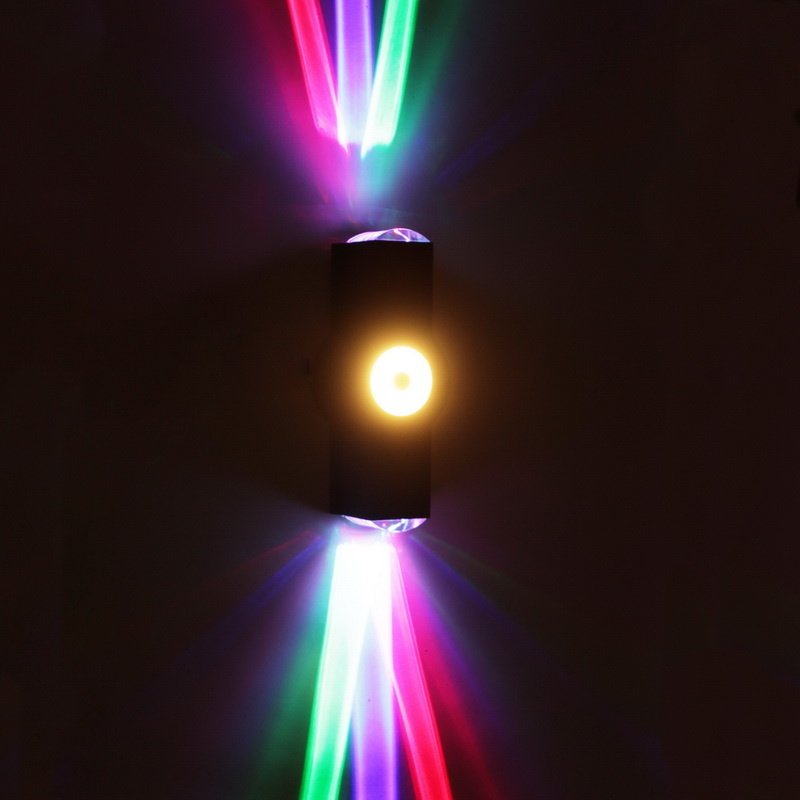 Настенный светильник Reluce 08231-9.2-003U LED2W+2*3W RGB BK