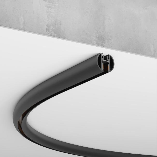 Шинопровод Elektrostandard Mini Magnetic Mini Magnetic Шинопровод накладной Round (черный) (900?) 85167/00