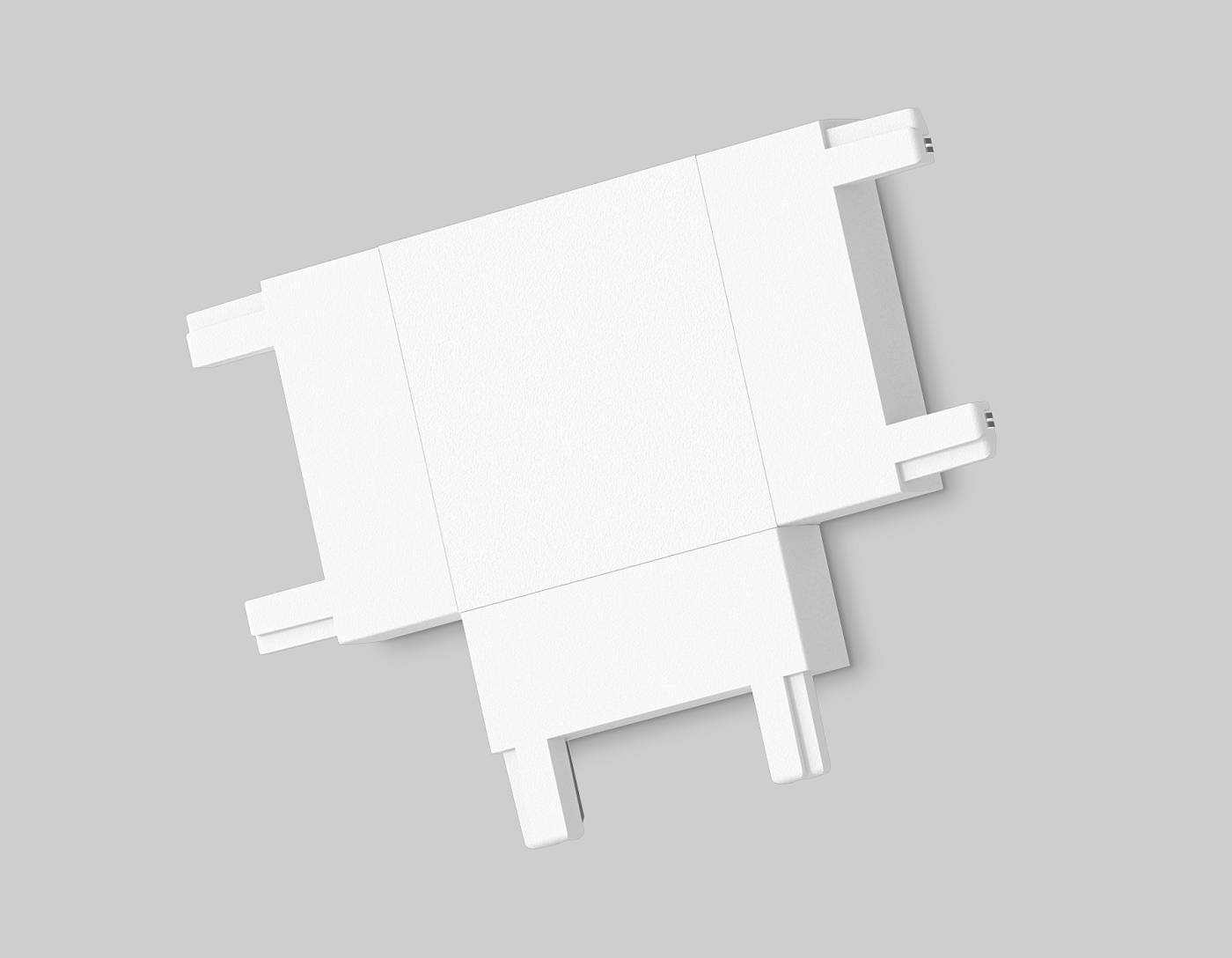 Коннектор T-образный для накладного шинопровода Magnetic Ultra Slim Ambrella Track System GV1118