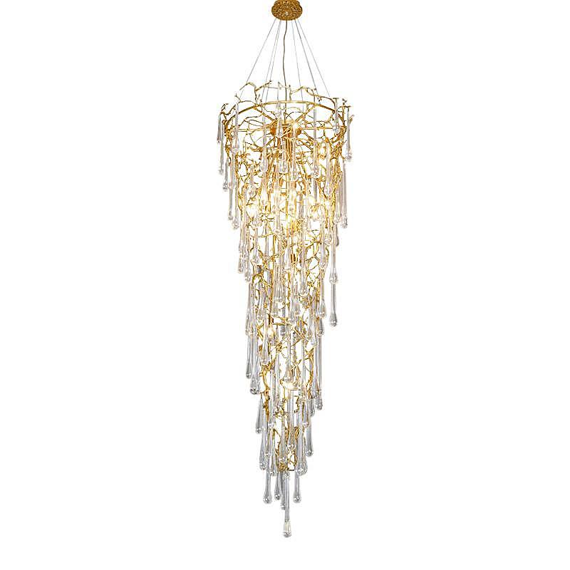 L04316 Люстра каскадная L'Arte Luce Luxury Aqua L04316
