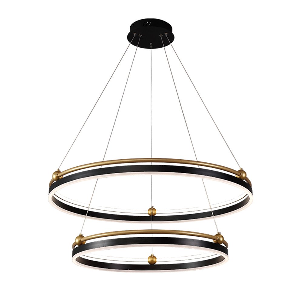 FERNANDO SP123W LED BLACK/GOLD Подвесная люстра Crystal Lux Fernando FERNANDO SP123W LED BLACK/GOLD