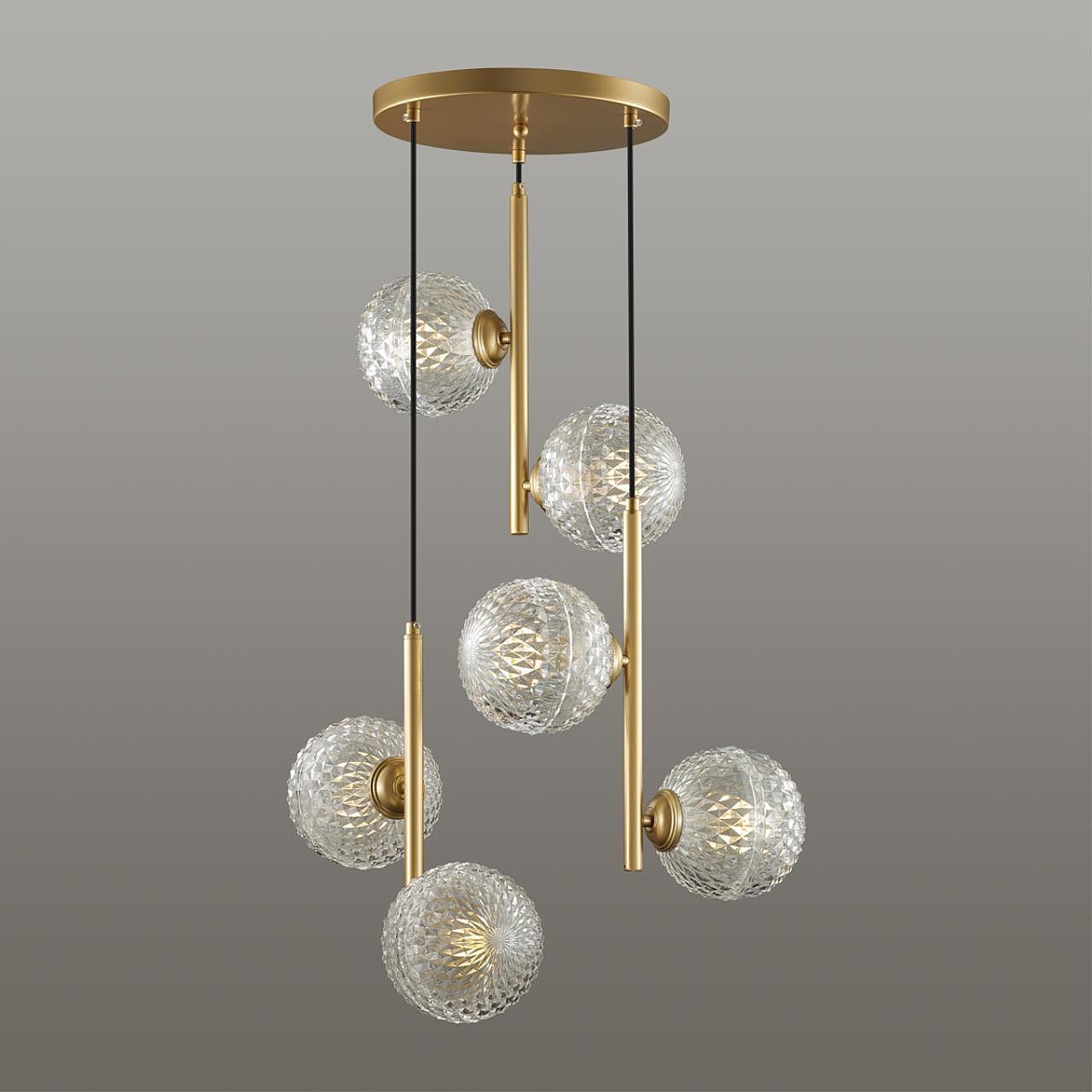 5292/6 Подвесная люстра Lumion Geneva 5292/6