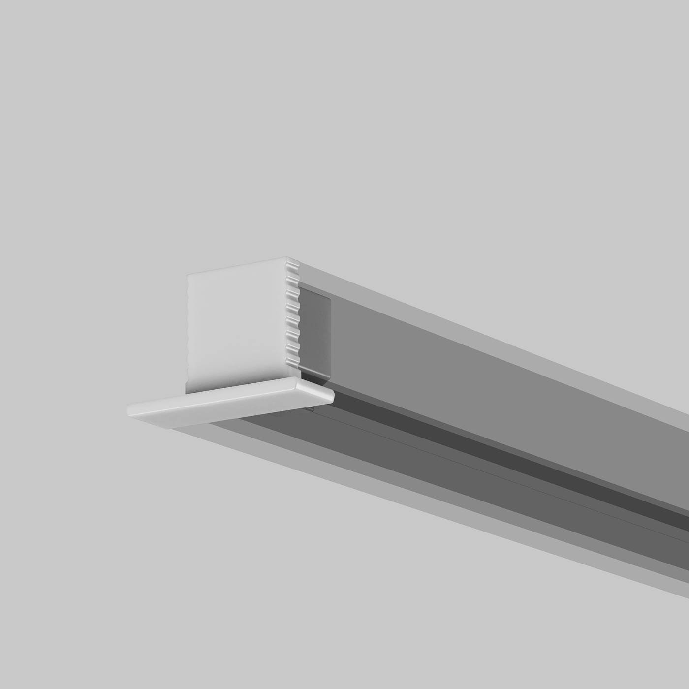 Комплект заглушек (для профиля 12х09) 10 шт., Maytoni Встраиваемый с накладным фланцем профиль 642068