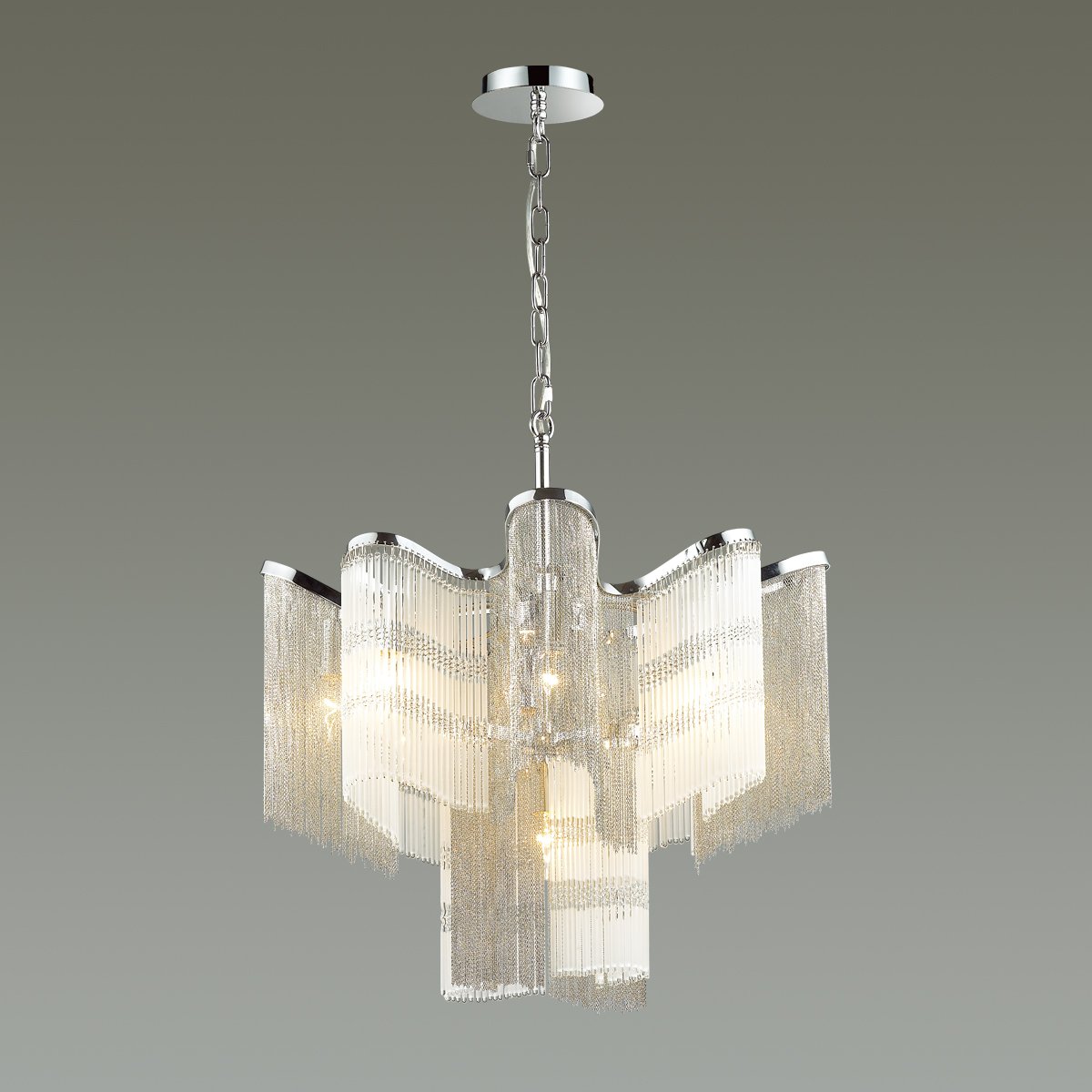 Подвесная хрустальная люстра Viva Odeon Light 4637/9