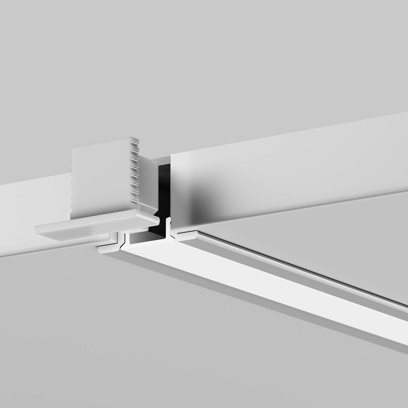 Комплект заглушек (для профиля 12х09) 10 шт., Maytoni Встраиваемый с накладным фланцем профиль 642068