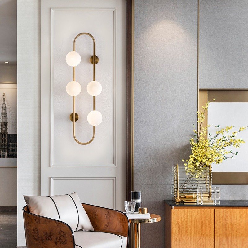 213737-26 Настенное бра ImperiumLoft Hoop-Wall01 213737-26