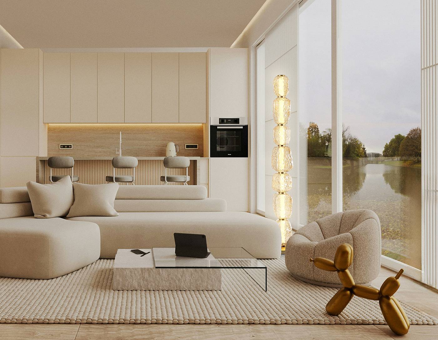 Торшер Ambrella Crystal LH30112