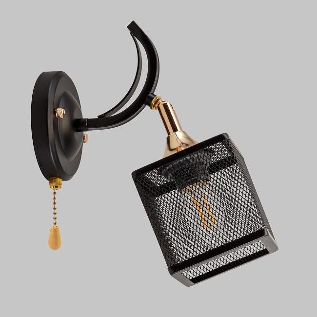 MD.5708-1-W-BK+FGD Светильник спот IMEX MD.5708-1-W-BK+FGD