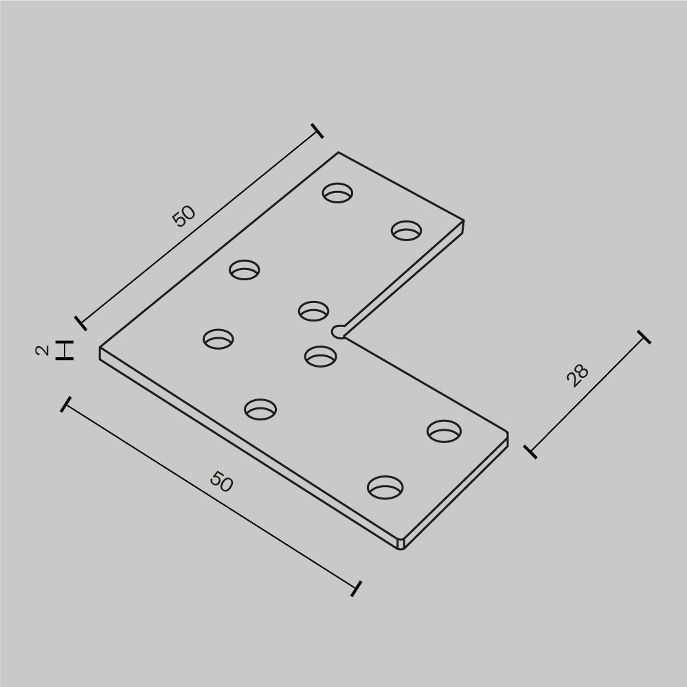 Соединитель угловой для накладного шинопровода Exility Maytoni Accessories for tracks Exility TRA034CL-21