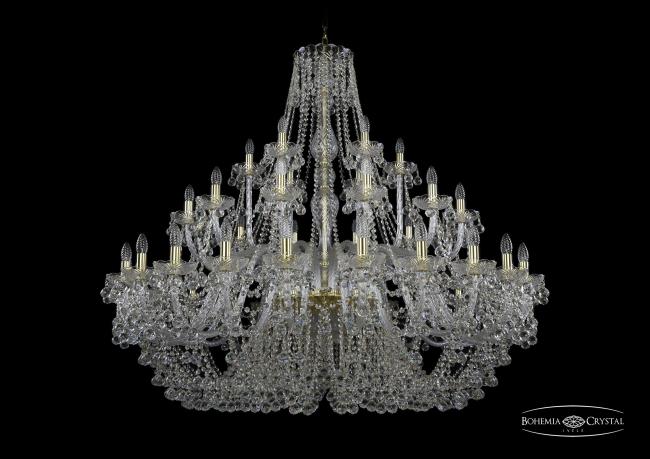 Подвесная хрустальная люстра 1409 Bohemia 1409/24+12+6/530 G